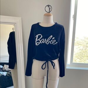 Black Barbie Long Sleeve Top